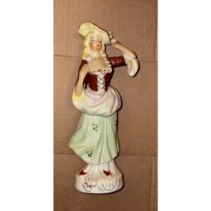 Vintage Japan Porcelain figure women early 20th century